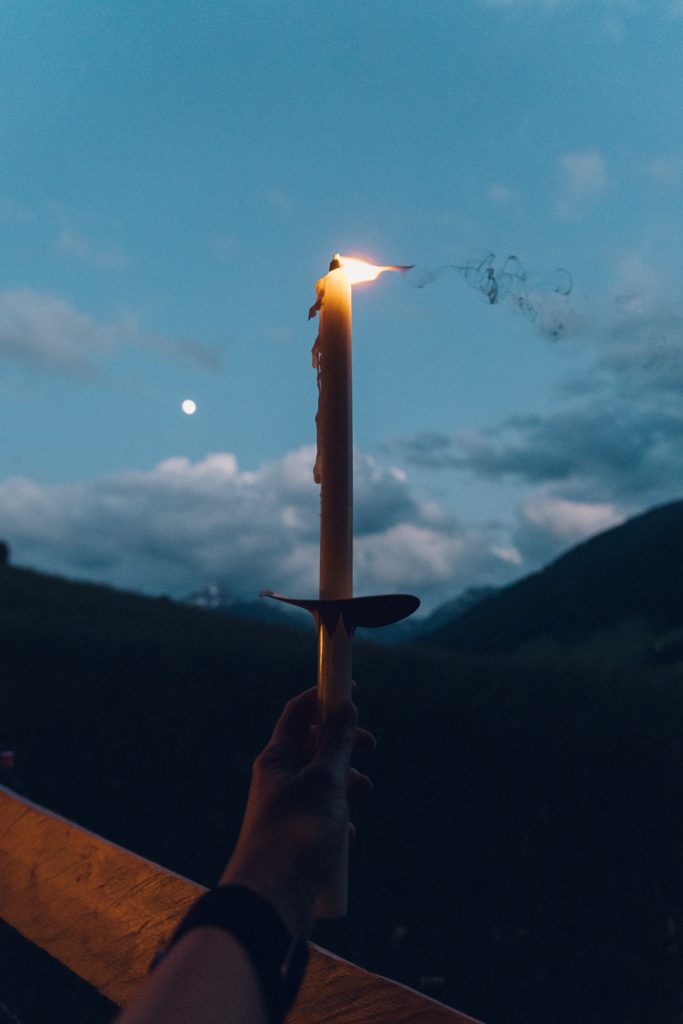 randonnée aux flambeaux alpbach